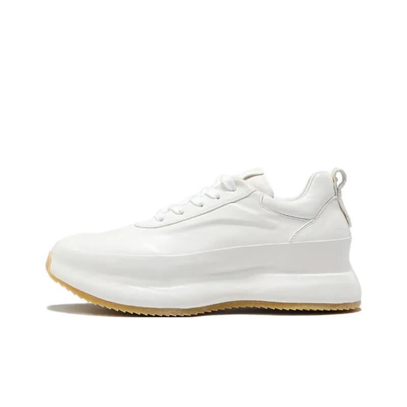 IGESHI Abrasion Resistant Breathable Casual Shoes Men's Ivory White-0