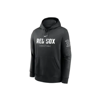 Nike Boston Red Sox Fashion Club Men's Nike Mlb Pullover Hoodie