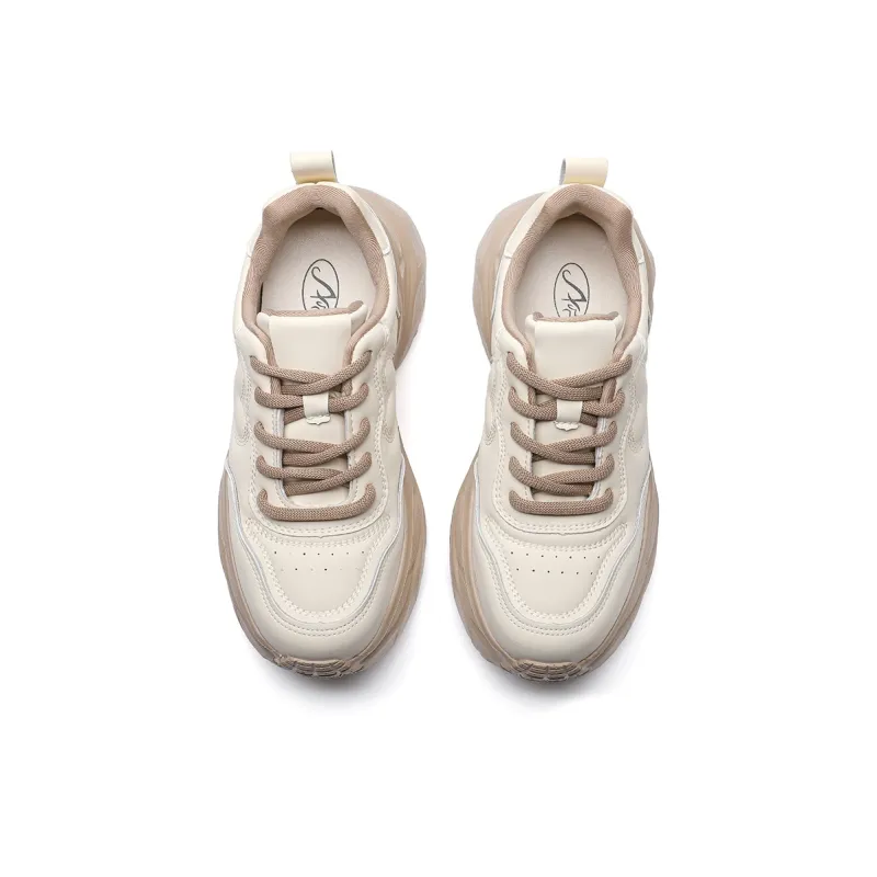 ABIDJAN Height Increasing Low Top Chunky Sneakers Women's-8