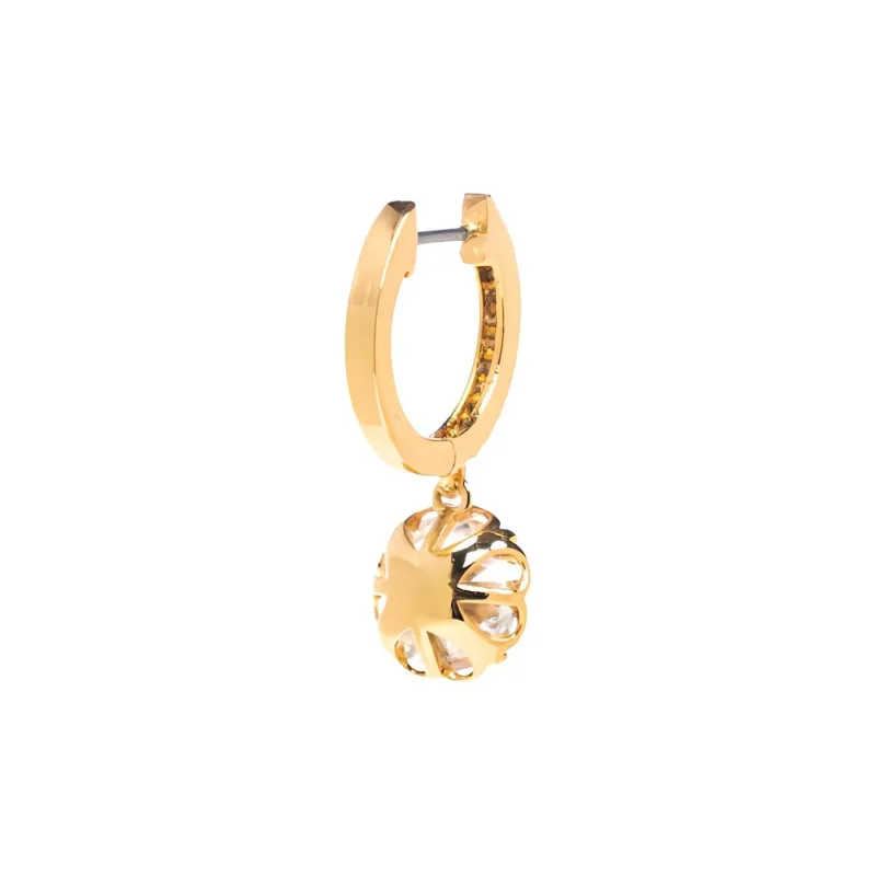 Kate Spade That Sparkle Pavé Mini Hoop Earrings-1