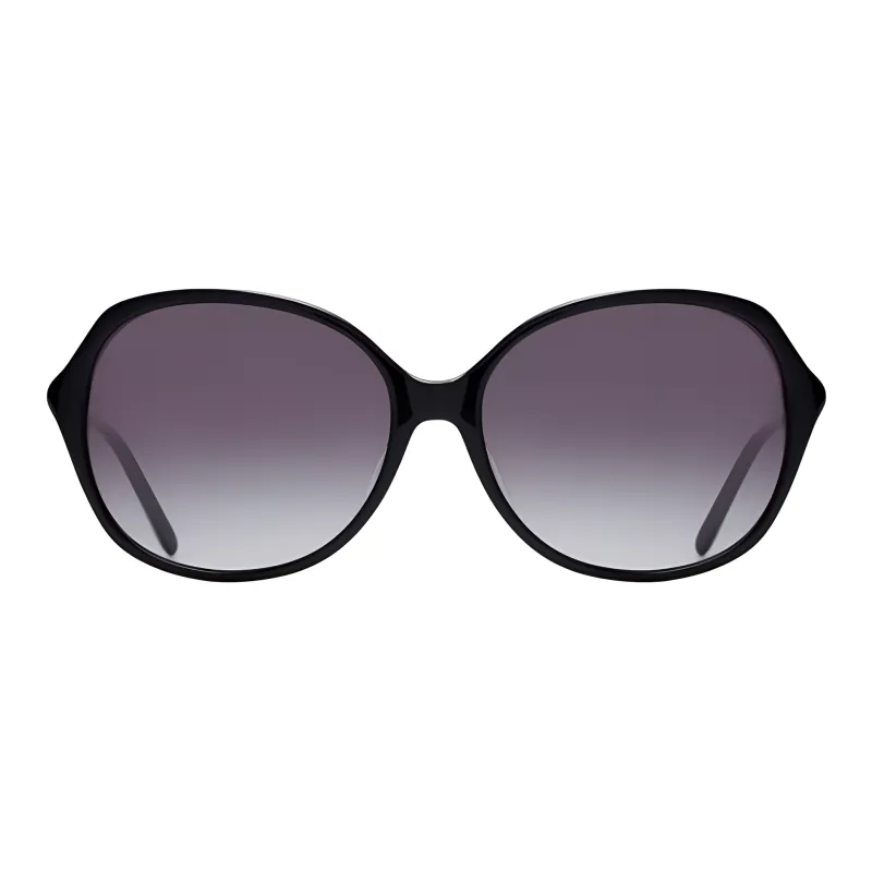 CK/Calvin Klein Square Sunglasses Women's Black-1