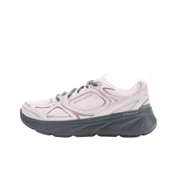 Skechers SPORT WOMENS Breathable And Lightweight Low Top Running Shoes Women's Pink Black