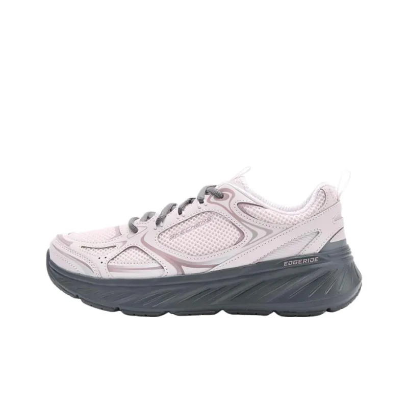Skechers SPORT WOMENS Breathable And Lightweight Low Top Running Shoes Women's Pink Black-0