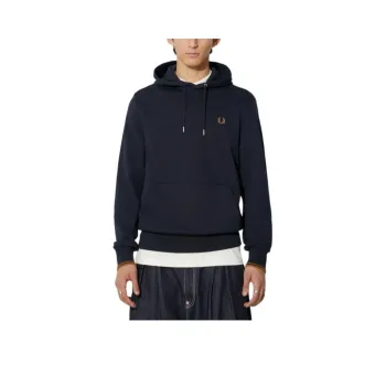 FRED PERRY Logo print Drawstring Hoodie