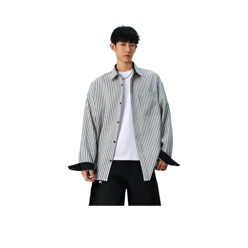 URBAN AUTHENTIC Shirt Unisex Black-7