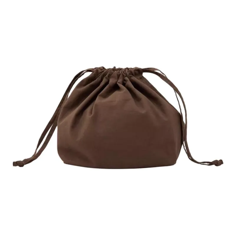 MUJI Cotton Handbag Medium Size Unisex Multicolor-2