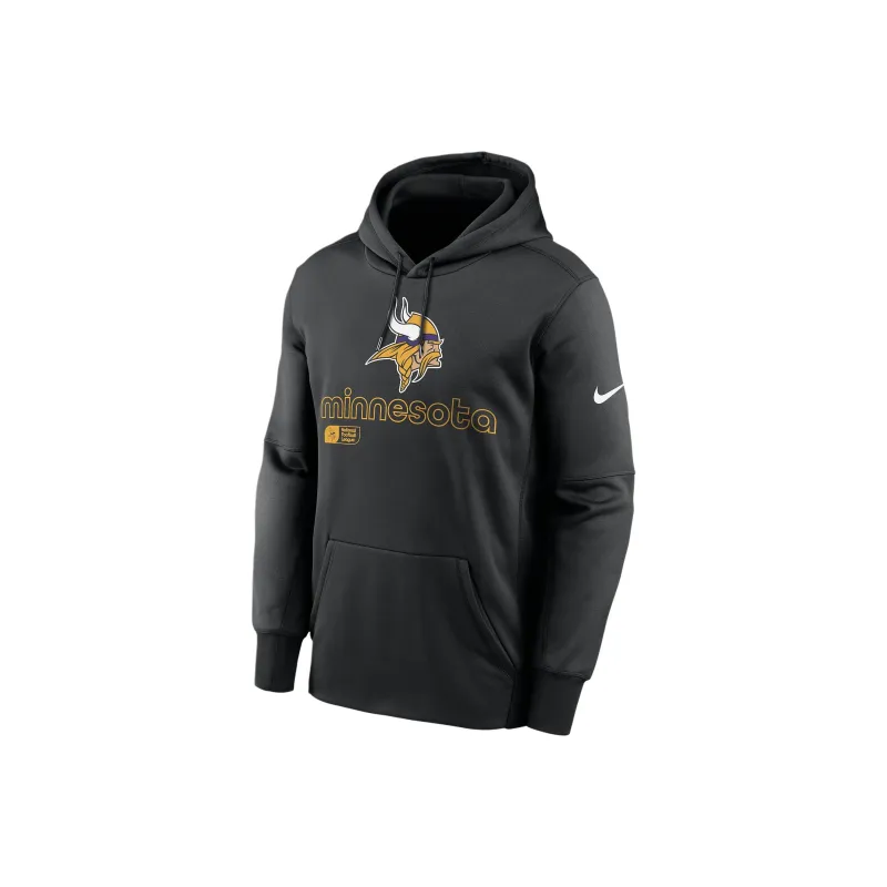 Nike Minnesota Vikings Men's Nike Therma Nfl Pullover Hoodie-0