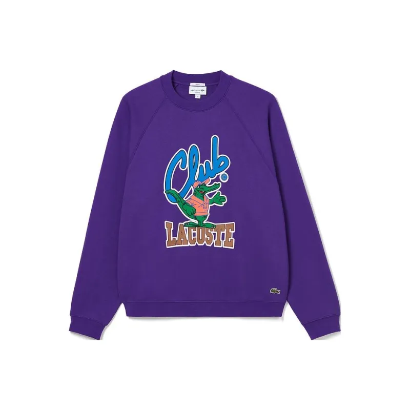 LACOSTE Graphic-print Sweatshirt-4