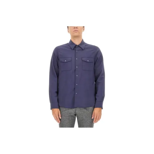 ASPESI Press Stud Fastened Long Sleeved Shirt
