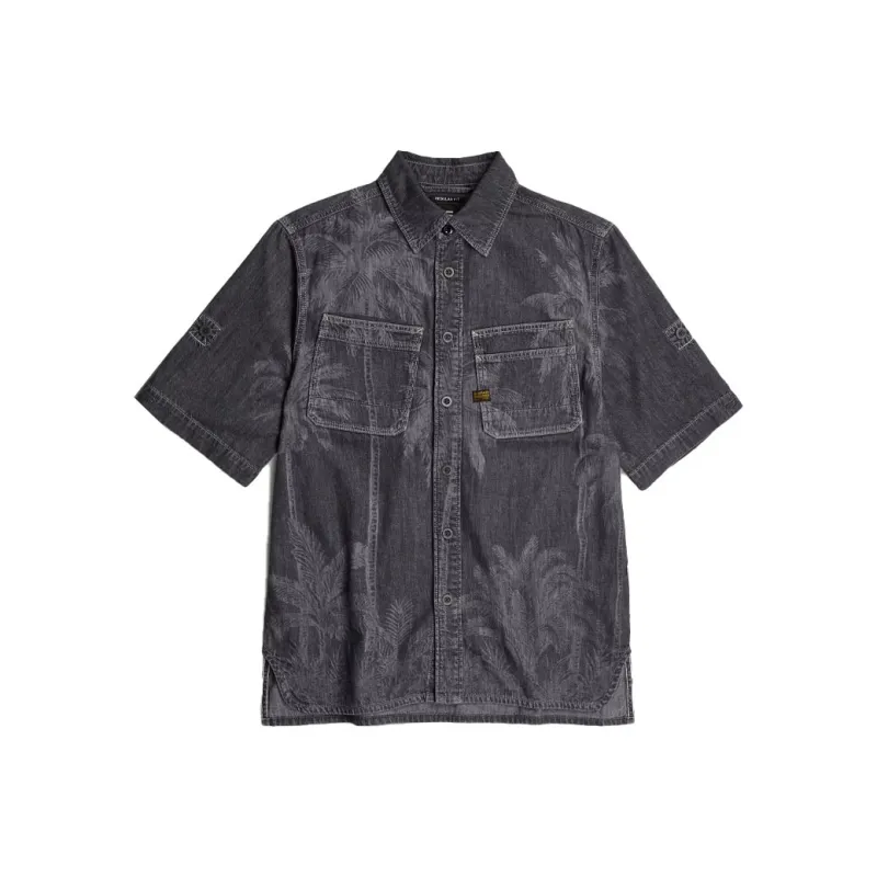 G STAR RAW Shirts Men Gray-0