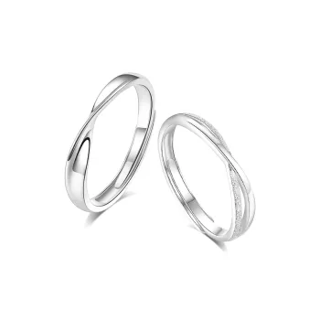 BLANK IN BLANK Sterling Silver Rings Unisex
