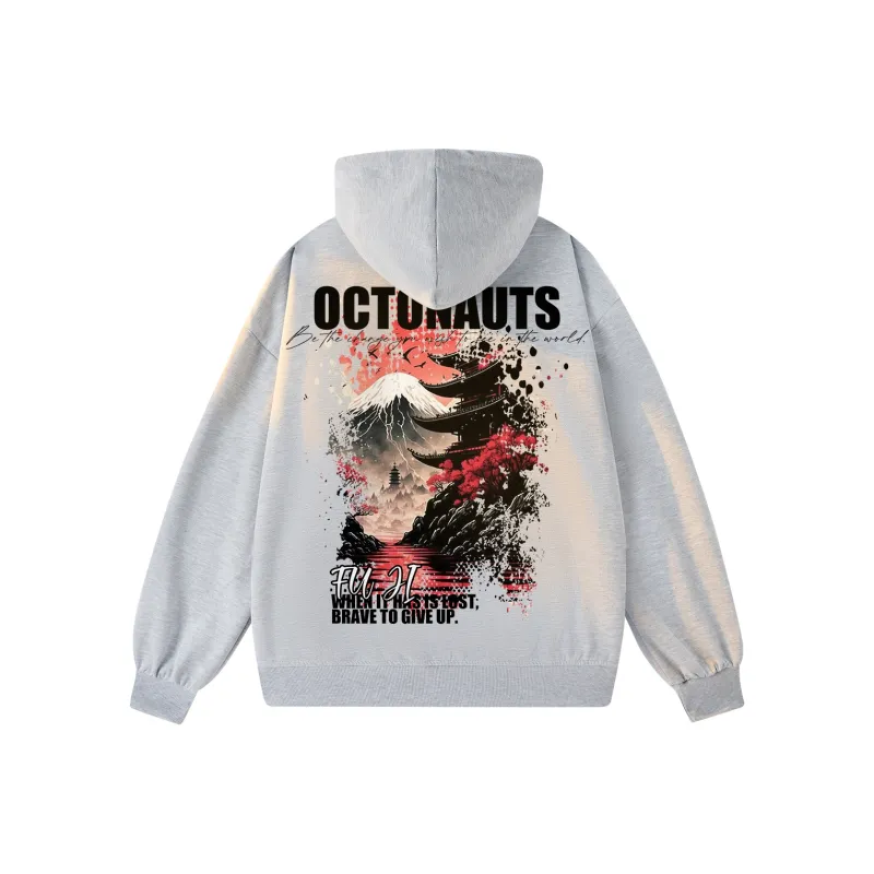Small Columns Under The Sea Hoodie Unisex-14