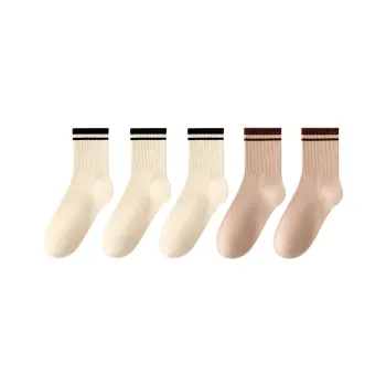 Top Melon Mid Calf Socks Women's 5 Pack