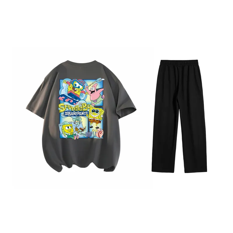 SPONGEBOB SQUAREPANTS Casual Sportswear Unisex-13
