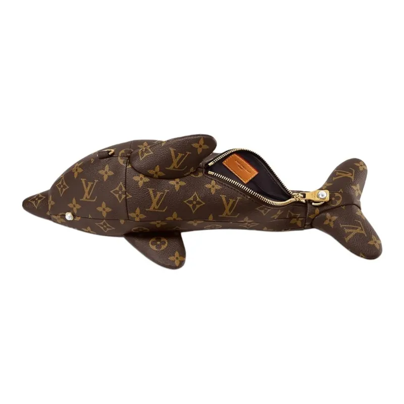 LOUIS VUITTON Dolphin Bag Monogram-3