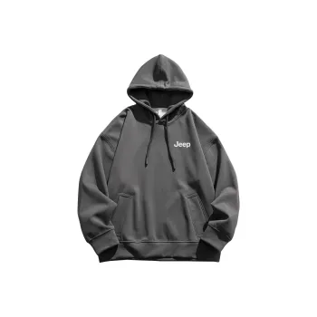 Jeep Sweatshirt Unisex Volcanic Gray