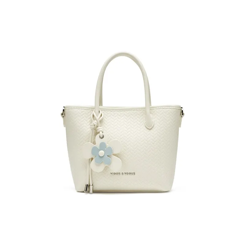 JOSINY Synthetic Leather Handbag Women's Ecru/Light Yellow-0