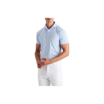 GFORE Polo Shirt Men's Light Blue