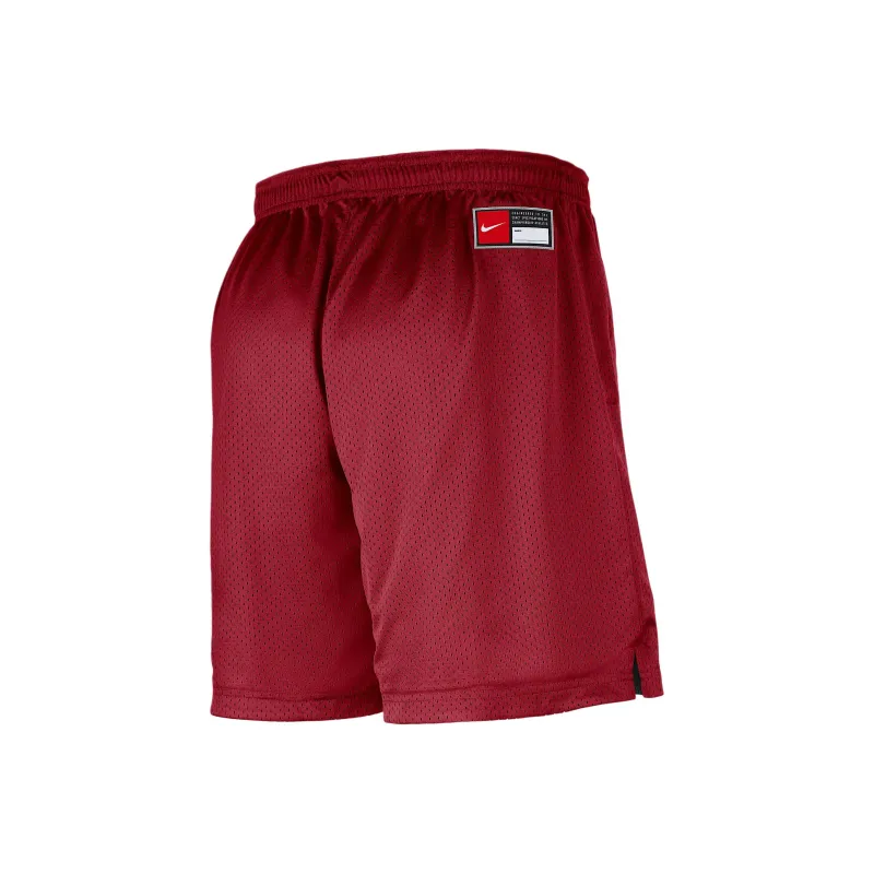 Nike Miami Heat Courtside Men's Nike Nba Mesh Practice Shorts-1