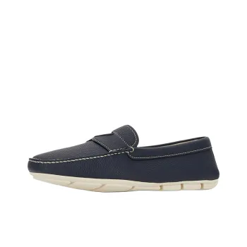 PRADA Mocassini Loafers Men's Marine Blue