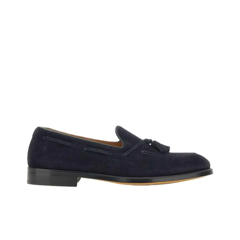 DOUCAL'S Mink Casual Shoes Men's Marine Blue-1
