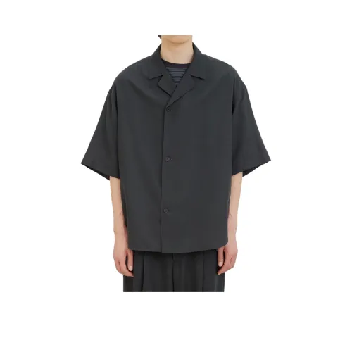 PUBLIC TOKYO SS24 Shirt Men's Dark Gray