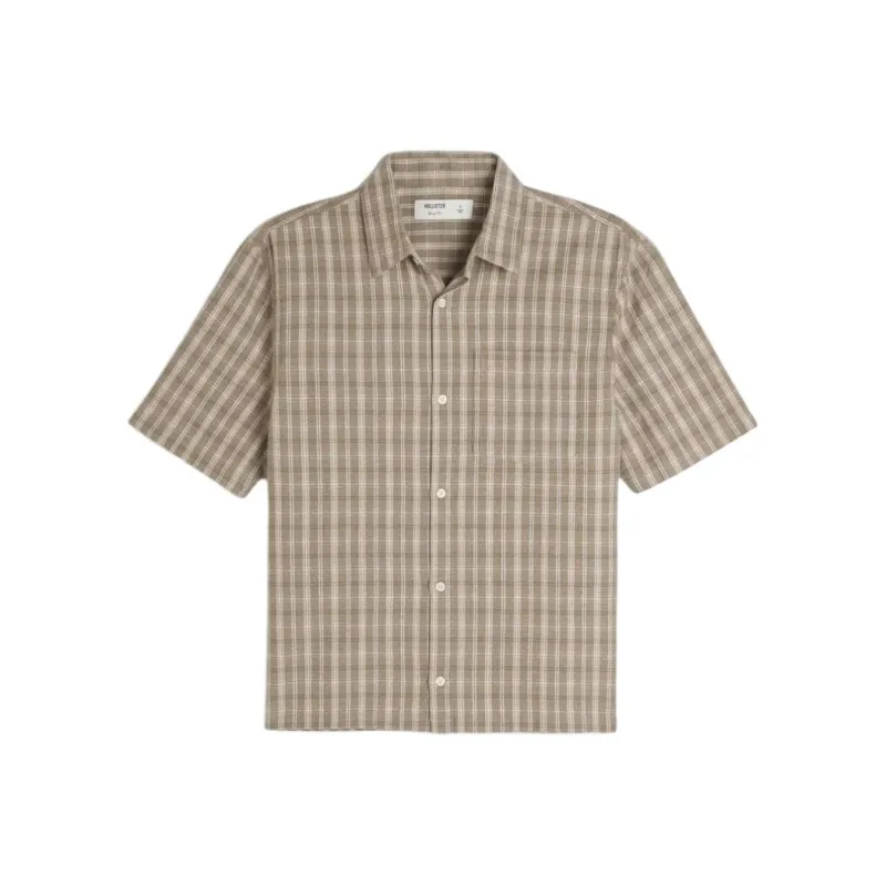 Hollister Shirts Men Beige-0