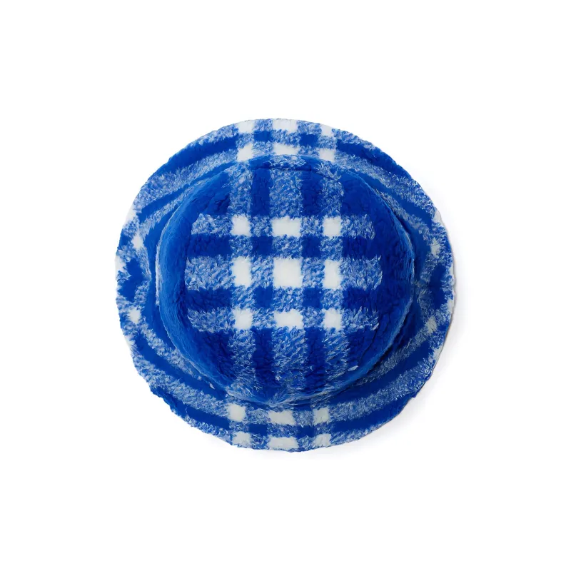 Burberry Reversible Fleece Check Bucket Hat-2
