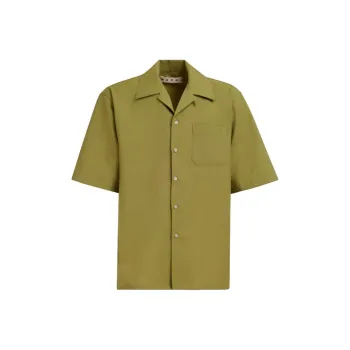 MARNI Tropical Virgin Wool Shirt