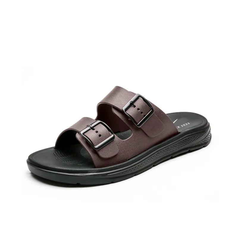 Binary Slip Resistant Cushioning Slide Slippers Men's-8