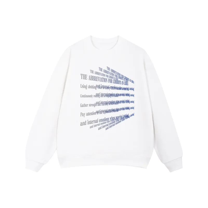 CHRROTA Thickened And Fleece-Lined Sweatshirt Unisex-5