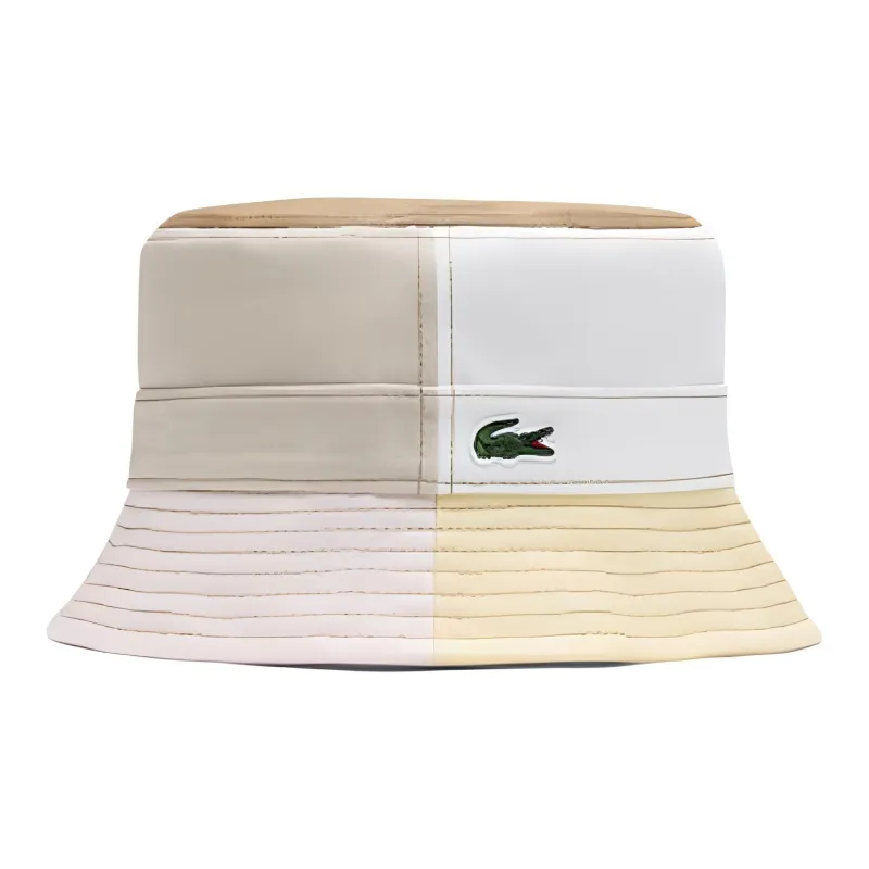 LACOSTE Cotton Bucket Hats Unisex Multicolor-1
