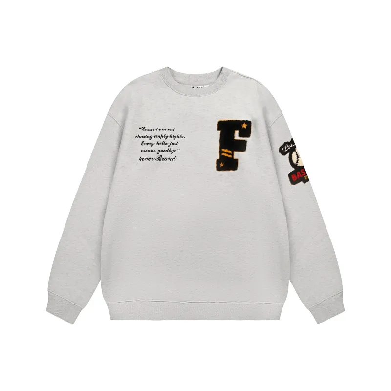 4EVER LAB Sweatshirts Unisex Oat-0