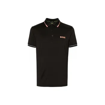 HUGO BOSS Logo print Polo Shirt