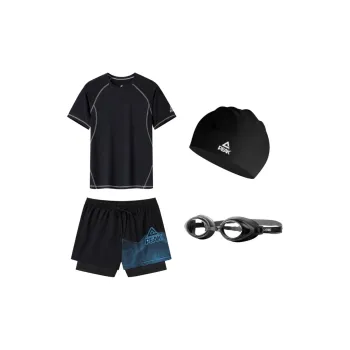 PEAK Swimming Sets Polyester Outdoor Men's Black