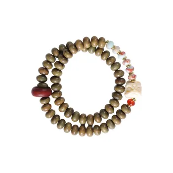 Red All Year Round Green Sandalwood Bracelets Women's
