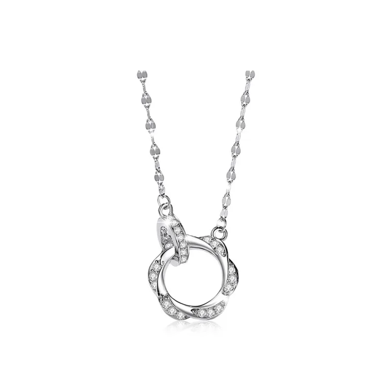 NRO S999 Fine Silver Necklaces Women's-0
