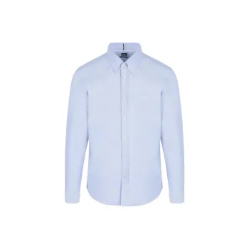 HUGO BOSS Logo embroidered Long sleeved Shirt