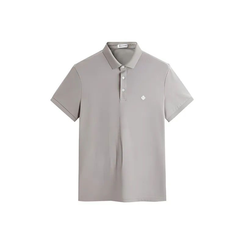 PEACEBIRD MEN Polo Shirts Men Khaki 1 Slim Fit-0