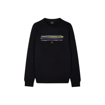 Paul Smith Stripe Detailed Crewneck Sweatshirt
