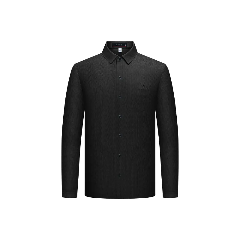 PIERRE CARDIN Shirt Men's Black-0