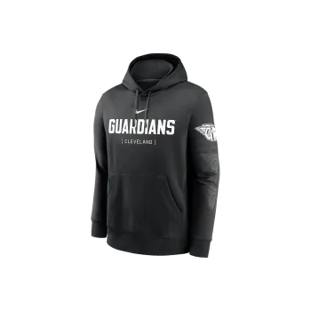 Nike Cleveland Guardians Fashion Club Men's Nike Mlb Pullover Hoodie