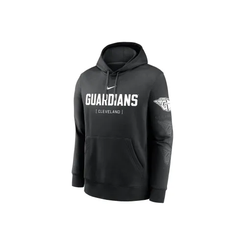 Nike Cleveland Guardians Fashion Club Men's Nike Mlb Pullover Hoodie