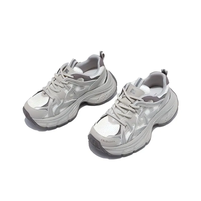 BARDILEV Cushioning, Slip Resistant, Breathable, Lightweight, Height Increasing Low Top Chunky Sneakers Women's-14