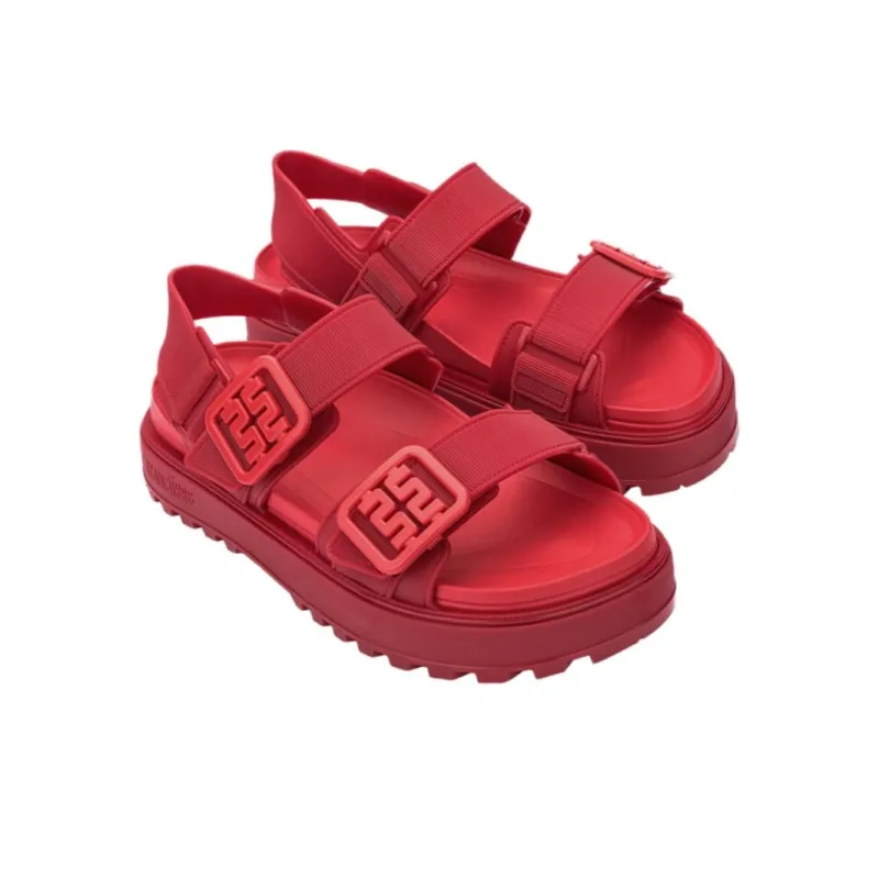 MELISSA TOWNY One Strap Sandals Women's Red-1
