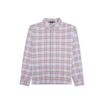 Acne Studios SS25 Shirt Unisex Light Blue/Pink