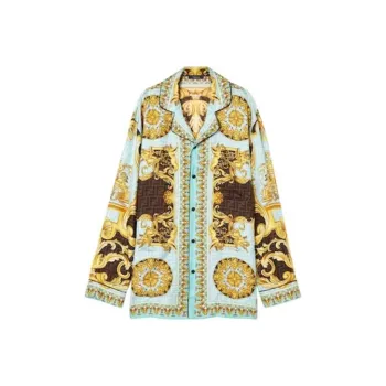 Versace X FENDI Shirts Men Multicolor