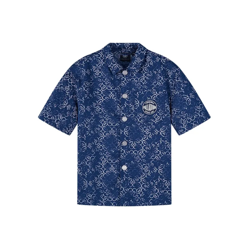 Palladium SS24 Shirt Unisex Blue Dyed Iris-0