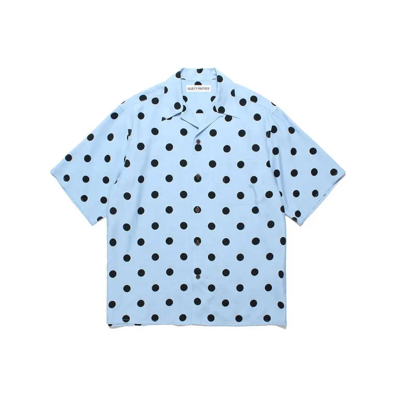 WACKO MARIA WACKO MARIA X Tim Lehi Joint Collection Shirts Unisex Blue-0