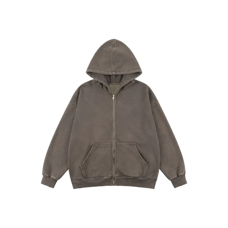 XINYINSU FW24 Sweatshirt Unisex Vintage Blue-6